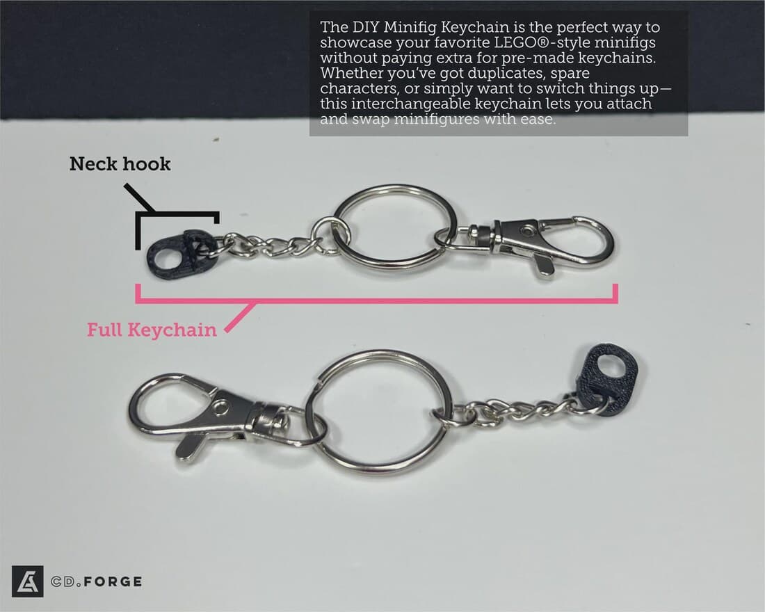 Minifigure Display Keychain, photo 5