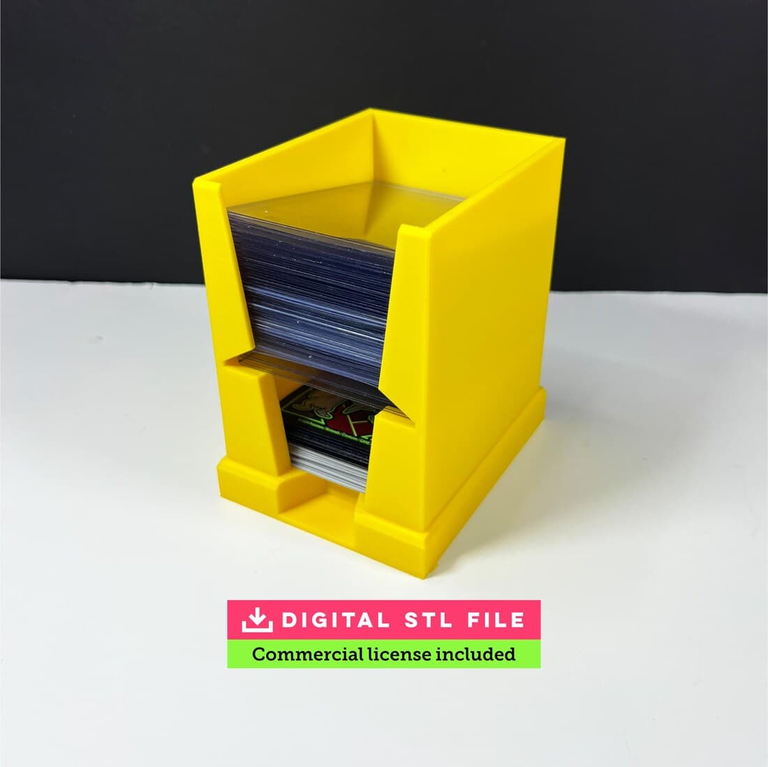 TCG Card Organizer STL (Personal Use License) — commercial license