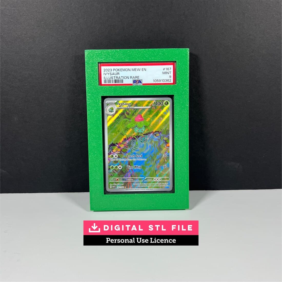 PSA Graded Card Frame STL (Personal Use License)