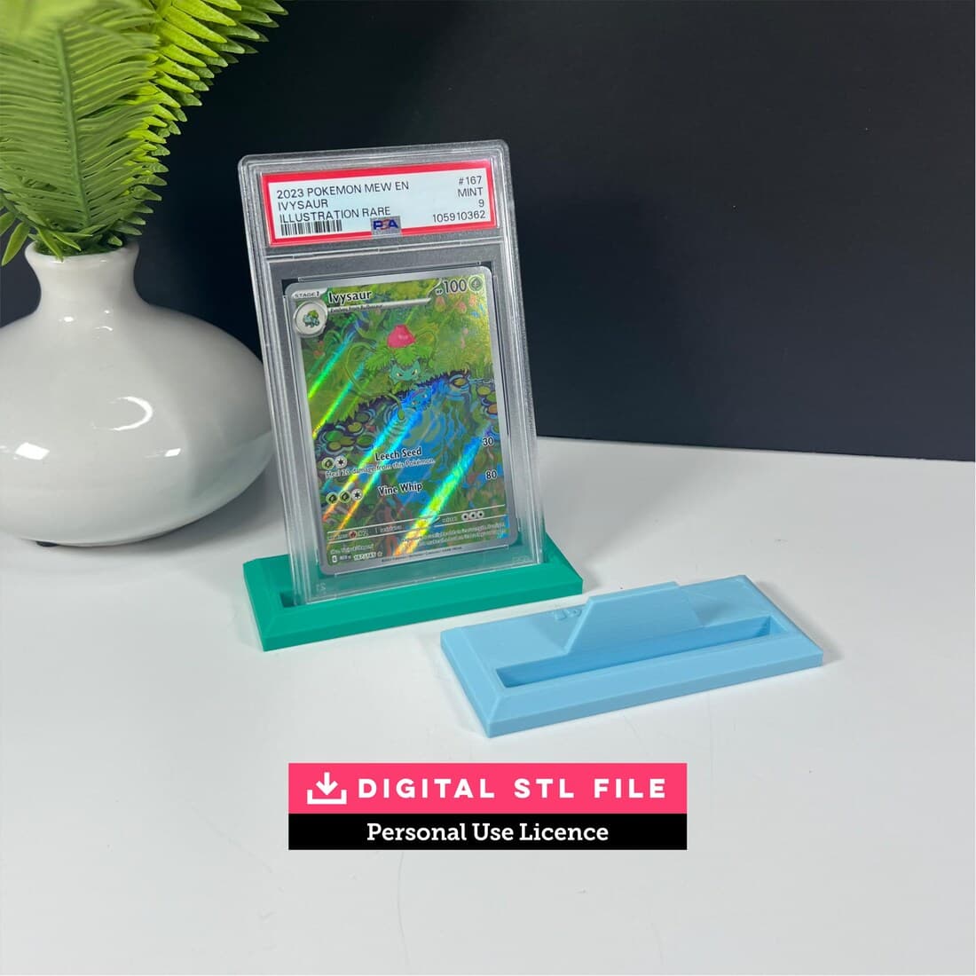 Trading Card Stand STL (Personal Use License)